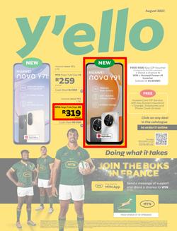 MTN : Y'ello (1 August - 31 August 2023), page 1