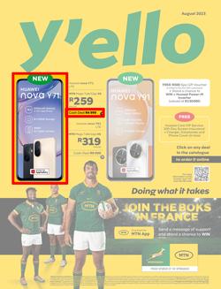 MTN : Y'ello (1 August - 31 August 2023), page 1