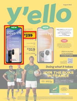 MTN : Y'ello (1 August - 31 August 2023), page 1