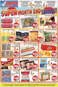 A1 Hyper Chickens : Super Month End Savings (25 July - 09 August 2026)
