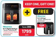 Hisense 6.7L Digital Airfryer H06AFBS2S3