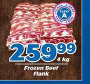 Frozen Beef Flank-4Kg
