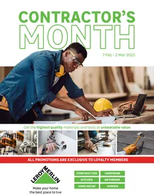 Leroy Merlin : Contractor's Month (07 February - 02 March 2025)