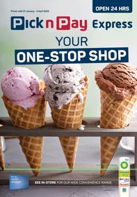 Pick n Pay Express : Your One Stop Shop (31 January - 03 April 2022)
