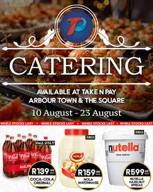 Take n Pay : Catering (10 August - 23 August 2026)