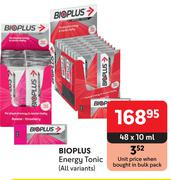 Bioplus Energy Tonic (All Variants)-48 x 10ml