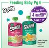 Squish 100% Puree Pouches Assorted-110ml