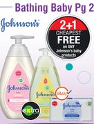 Johnson's Top To Toe Wash-300ml Each
