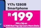 Vivo Y17s 128GB Smartphone-On 1.3GB Red Top Up Core More Data