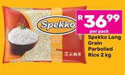 Spekko Long Grain Parboiled Rice-2 Kg Per Pack