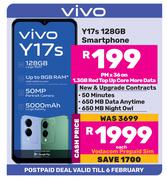 Vivo Y17s 128GB Smartphone