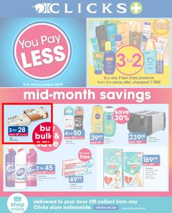 Clicks : You Pay Less (5 Dec - 16 Dec 2019), page 1