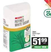 Spar White Sugar-2Kg Each