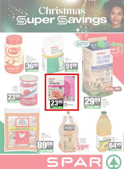 SUPERSPAR Western Cape : Christmas Super Savings (10 November - 23 November 2025), page 1