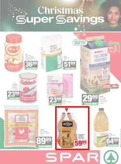 SUPERSPAR Western Cape : Christmas Super Savings (10 November - 23 November 2025), page 1