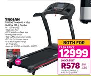 Trojan TR1200 Treadmill + SSA HellFire 120g Combo-For Both
