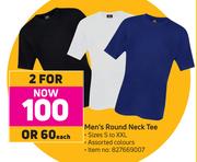Men's Round Neck Tee-For 2