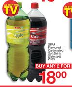 SPAR Flavoured Carbonated Soft Drink (Selected)-2 x 2Ltr