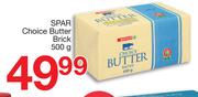 Spar Choice Butter Brick-500g