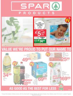 SPAR Eastern Cape : Value We're Proud To Put Our Name On (22 Oct - 3 Nov 2019). Only Available at Selected Stores in the Eastern Cape. Excluding Mthatha, page 1