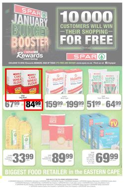 SUPER SPAR - EASTERN CAPE : January Budget Booster (21 Jan - 2 Feb 2020) , page 1
