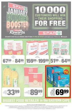SUPER SPAR - EASTERN CAPE : January Budget Booster (21 Jan - 2 Feb 2020) , page 1