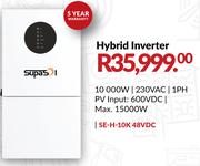 Supasol Hybrid Inverter SE-H-10K 48VDC