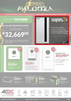 ACDC Express : Power Palooza (14 August - 14 September 2024), page 1