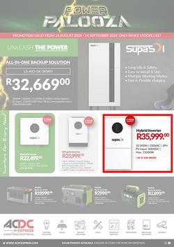 ACDC Express : Power Palooza (14 August - 14 September 2024), page 1