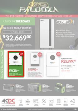 ACDC Express : Power Palooza (14 August - 14 September 2024), page 1