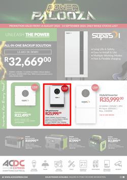 ACDC Express : Power Palooza (14 August - 14 September 2024), page 1