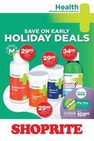 Shoprite Medirite Northern Cape & Free State : Save On Holiday Deals (24 March - 17 April 2022)