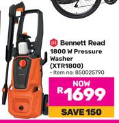 Bennett Read 1800W Pressure Washer XTR1800 850025790