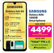 Samsung Galaxy A06 128GB Smartphone 