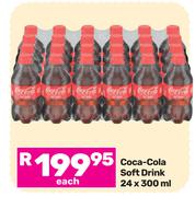 Coca-Cola Soft Drink-24 x 300ml