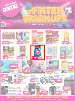 Game : Winter Warm Ups (23 June - 20 July 2026), page 1