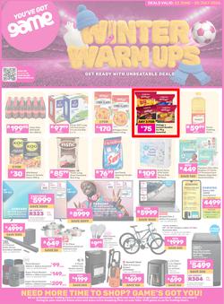 Game : Winter Warm Ups (23 June - 20 July 2026), page 1