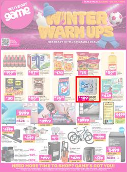 Game : Winter Warm Ups (23 June - 20 July 2026), page 1