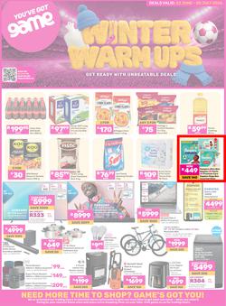 Game : Winter Warm Ups (23 June - 20 July 2026), page 1