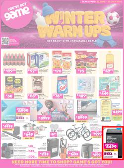 Game : Winter Warm Ups (23 June - 20 July 2026), page 1