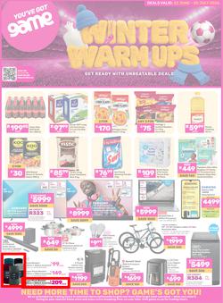 Game : Winter Warm Ups (23 June - 20 July 2026), page 1