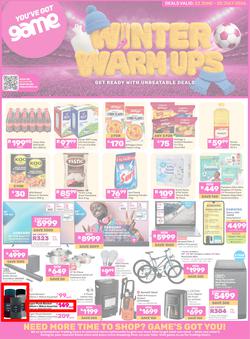 Game : Winter Warm Ups (23 June - 20 July 2026), page 1