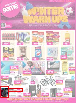 Game : Winter Warm Ups (23 June - 20 July 2026), page 1