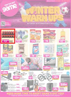 Game : Winter Warm Ups (23 June - 20 July 2026), page 1