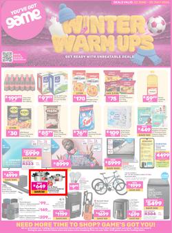 Game : Winter Warm Ups (23 June - 20 July 2026), page 1