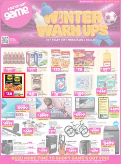 Game : Winter Warm Ups (23 June - 20 July 2026), page 1
