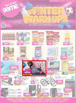 Game : Winter Warm Ups (23 June - 20 July 2026), page 1