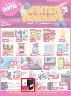 Game : Winter Warm Ups (23 June - 20 July 2026), page 1