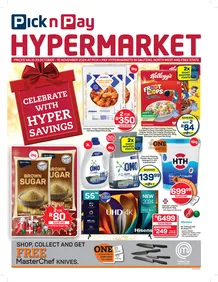 Pick n Pay Hypermarket Gauteng, North West & Free State : Hyper Specials (23 October - 10 November 2024)