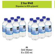 M Still Water-For 2 x 6 x 330ml